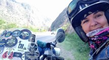 Imagen de Es motoviajera y recorre rutas argentinas hace más de 30 años: «Viajar en moto es ser parte del paisaje»