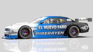 Lautaro De la Iglesia, con nuevo diseño en su Dodge Challenger y listo para dar pelea en el TC