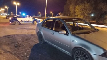El auto fue secuestrado. Foto: gentileza. 