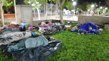 Imagen de Desalojaron el acampe de las familias sin alquiler en Plottier: «No mostraron ningún papel»