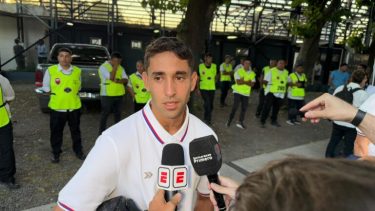 Emanuel Cecchini, de Río Negro, habló tras su gol con San Lorenzo y palpitó el cruce con River