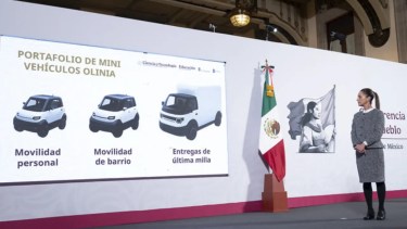 La primera línea se compone de tres vehículos. Foto: gentileza. 