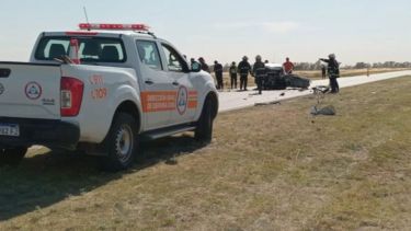 Un hombre murió en un choque frontal en Ruta 3., en Bahía Blanca. Foto: Gentileza LU24