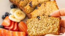 Imagen de Budín de banana con chips de chocolate: fácil,  saludable y apto freezer