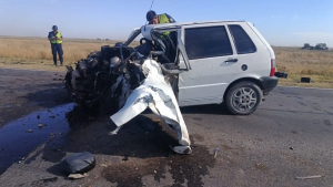 Murió un hombre en un choque frontal sobre la Ruta 3 en Bahía Blanca
