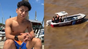 Encontraron el cuerpo del joven de Chubut que era buscado en las aguas del río de la Plata