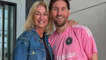 Yanina Latorre y Lionel Messi