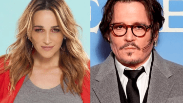 Vero Lozano y Johnny Deep