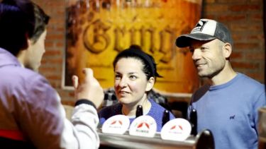 Desde Buenos Aires, Córdoba y La Pampa visitan la cervecería Nuske. Crédito: Neuquén Informa. 