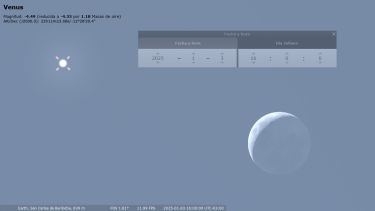 Este viernes después del mediodía habrá que mirar al cielo: se podrá ver al planeta Venus