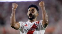 Imagen de Con un gol de Borja, River le ganó a Lanús en el Monumental