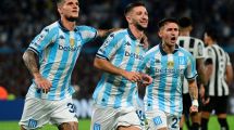 Imagen de Racing le ganó 2-0 Botafogo y quedó a 90 minutos de ganar su primera Recopa