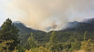 Alerta en Neuquén y Río Negro por viento y tormentas: miércoles complicado para los incendios