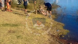 Heroico rescate en El Chocón: dos policías evitaron que un hombre se ahogara en el lago