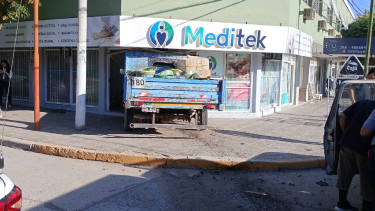 Sucedió pasadas las 18 en zona céntrica. Intervino el personal policial de la Comisaría Sexta. Foto: gentileza.