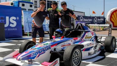 TC en Viedma: Valentín Jara, de Neuquén, metió un triunfazo en la Fórmula 2