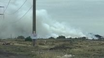 Imagen de Incendio en Viedma: el fuego duró más de cinco horas y afectó una planta de reciclaje, aseguran que fue «intencional»