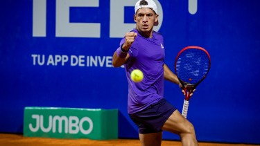 Sebastián Báez, el mejor argentino del ranking mundial estará en el cuadro principal del Argentina Open. 
