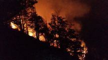 Imagen de Tremendo: incendio intencional en el parque Los Alerces se suma al fuego sin control en Chubut