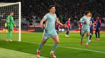 Imagen de Julián Álvarez metió un gol, dio una asistencia y Atlético Madrid empató 4 a 4 con Barcelona