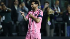 Lionel Messi convirtió un golazo para el Inter Miami ante Kansas: el llamativo festejo