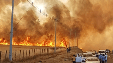 Toque de queda en tres comunas de Chile por los incendios forestales a la altura de Neuquén