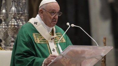 Papa Francisco.-