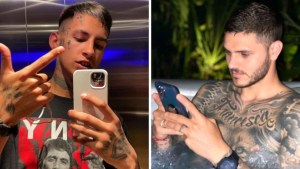 L-Gante se “cansó” y publicó el chat con Mauro Icardi: “Te falta calle pa” 