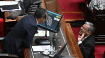 Imagen de Video | Tensión en las sesiones extraordinarias: cruces entre Germán Martínez y Martín Menem por Ficha Limpia