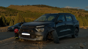 Ruta 23: turistas golpeados tras un choque entre Pehuenia y Aluminé