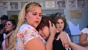 La justicia de Cipolletti condenó a cuatro imputados por el femicidio de Otoño Uriarte.  Foto Ceci Maletti.