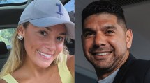 Imagen de Rocío Oliva, la ex de Diego Maradona, comprometida con Néstor Ortigoza, el exjugador de San Lorenzo  