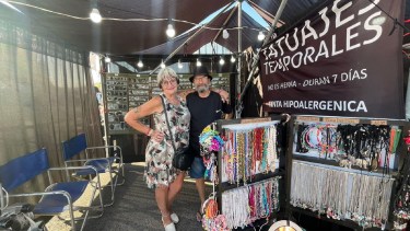 Tatuajes temporales.