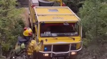Imagen de Video | «Manejate algo»: la impresionante maniobra de los choferes de la Brigada Nacional Sur