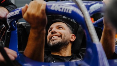 Sergio Kun Agüero correrá en la Fórmula E durante un evento en Miami. Foto: Gentileza.