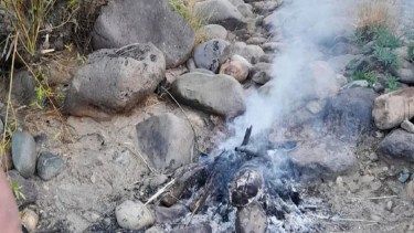 Fauna extinguió 132 fogones por la imprudencia de acampantes. Foto: gentileza.
