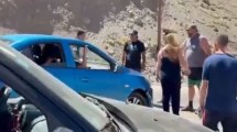 Imagen de La paciencia se agotó en un paso a Chile en Mendoza: un conductor intentó adelantarse y hubo pelea