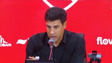 Domínguez habló de su continuidad en Vélez: «Saben que estoy a disposición para…»