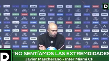 Javier Mascherano valoró el desempeño de su equipo a pesar del frío el extremo.