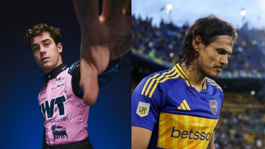 El piloto de Alpine no ocultó su fanatismo por Boca y apunto contra Cavani.