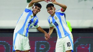 Con goles de Echeverri y Carrizo, Argentina venció 4-3 a Uruguay en un partidazo del Sub 20