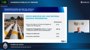 Mirá la audiencia pública que definirá las tarifas de gas de los próximos 5 años