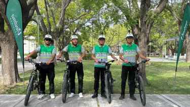 Los controles de tránsito en Viedma ahora tendrán bici-inspectores con cámaras