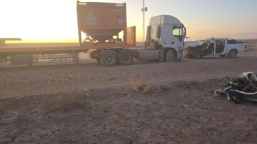 Cómo es el estado de salud de los dos petroleros internados tras un choque frontal en Ruta 8, en El Chañar