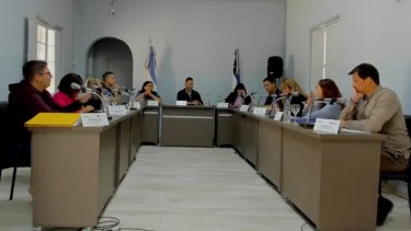 La sesión de esta mañana en el Deliberante de Regina.