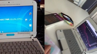 Se volvió viral por estudiar el mercado en Nordelta usando la netbook de “conectar igualdad” 