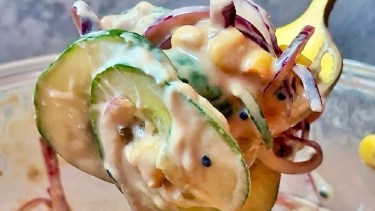 Ensalada de pepino, una comida refrescante y con onda