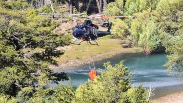 En el parque Nahuel Huapi, el incendio consumió más de 10 mil hectáreas; en Chile, 0.2%. Foto: gentileza