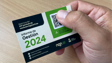 El informe digital acompañará las políticas de austeridad que impulsa el gobierno de Rolando Figueroa. Foto: gentileza.