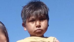 Lian, el niño de tres años que buscan en Córdoba: no llevaba remera ni calzado